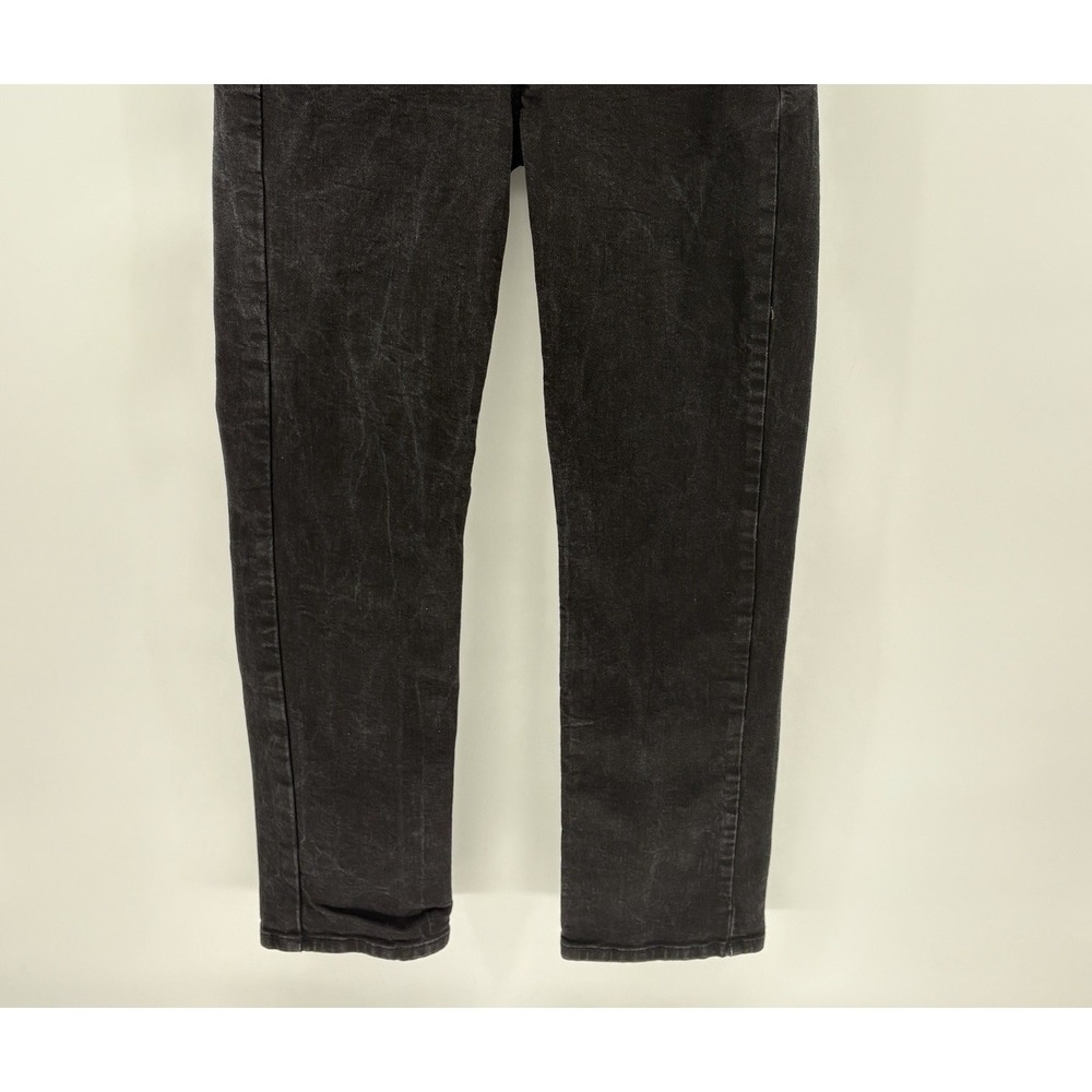 Levi's 514 Jeans Mens (31x30) Black Dark Wash Straight Denim Stretch 5 Pocket - Picture 4 of 10